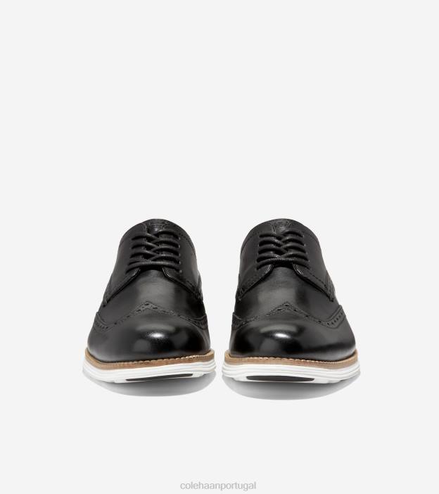 Preto branco calçados 8Z8F284 homens Cole Haan originalgrand wingtip oxford - Image 2
