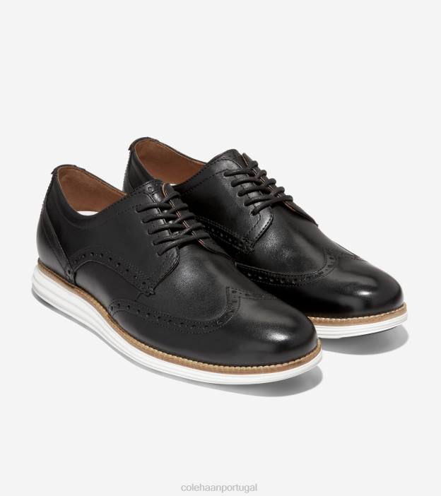 Preto branco calçados 8Z8F284 homens Cole Haan originalgrand wingtip oxford - Image 5
