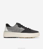 Preto branco calçados 8Z8F404 homens Cole Haan sapato de golfe da tripulação grandpro