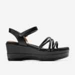 preto calçados 8Z8F115 mulheres Cole Haan cunha plana de grande ambição addison