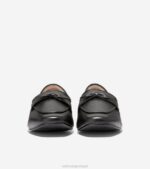 preto calçados 8Z8F139 mulheres Cole Haan mocassim york bow - Image 2