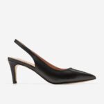 preto calçados 8Z8F152 mulheres Cole Haan bomba sling back vandam