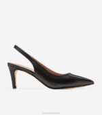 preto calçados 8Z8F152 mulheres Cole Haan bomba sling back vandam