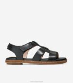 preto calçados 8Z8F163 mulheres Cole Haan sandália de pescador cloudfeel para o dia todo