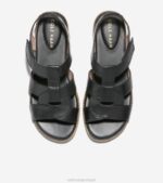 preto calçados 8Z8F163 mulheres Cole Haan sandália de pescador cloudfeel para o dia todo - Image 4