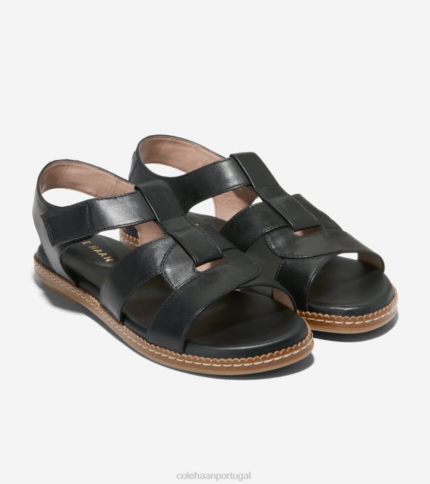preto calçados 8Z8F163 mulheres Cole Haan sandália de pescador cloudfeel para o dia todo - Image 5