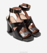 preto calçados 8Z8F174 mulheres Cole Haan sandália reina city - Image 5