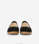 preto calçados 8Z8F179 mulheres Cole Haan cloudfeel balé plano durante todo o dia - Image 2