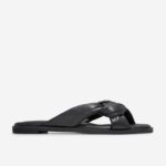preto calçados 8Z8F193 mulheres Cole Haan sandália anica lux