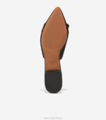 preto calçados 8Z8F219 mulheres Cole Haan menlo skimmer plano - Image 4