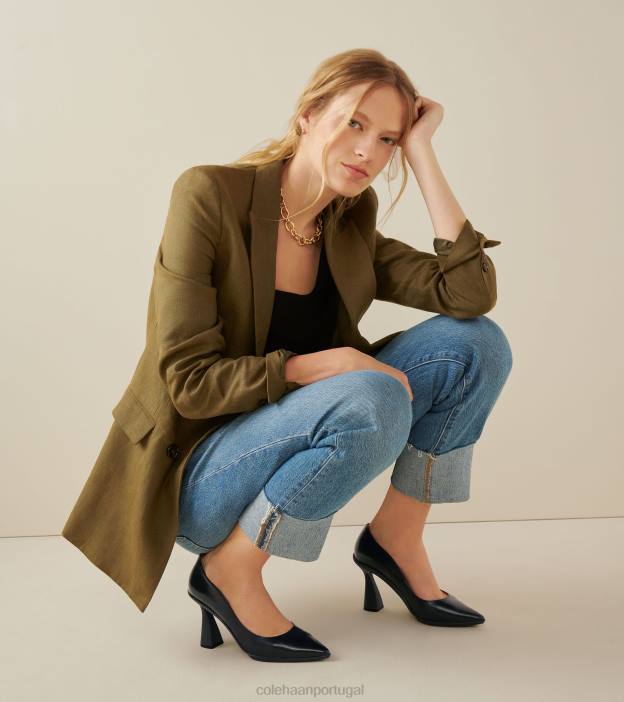 preto calçados 8Z8F228 mulheres Cole Haan bomba grande ambição york - Image 9