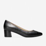 preto calçados 8Z8F230 mulheres Cole Haan bomba de calcanhar go-to block