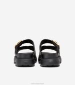 preto calçados 8Z8F2 mulheres Cole Haan sandália rasteira fraya - Image 4