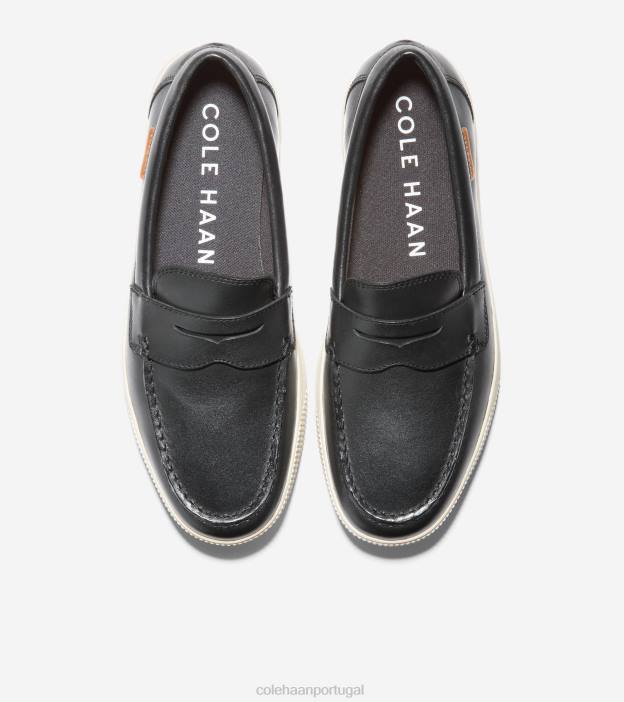 preto calçados 8Z8F354 homens Cole Haan Mocassim Nantucket 2.0 Penny Mocassim - Image 2