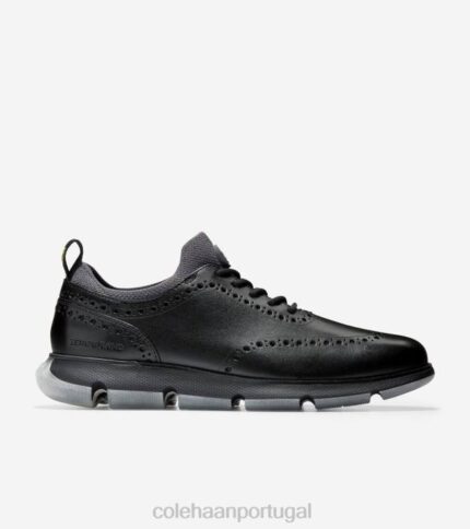 preto calçados 8Z8F372 homens Cole Haan 4.zerogrand wingtip oxford