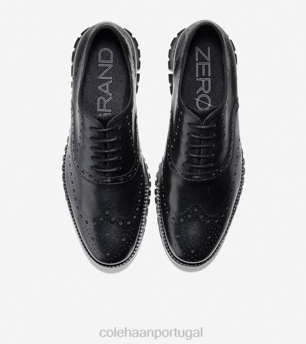 preto calçados 8Z8F396 homens Cole Haan zerogrand ponta de asa oxford - Image 4