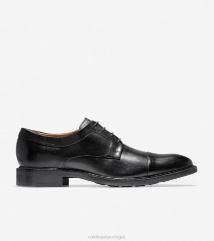preto calçados 8Z8F399 homens Cole Haan warren cap toe oxford