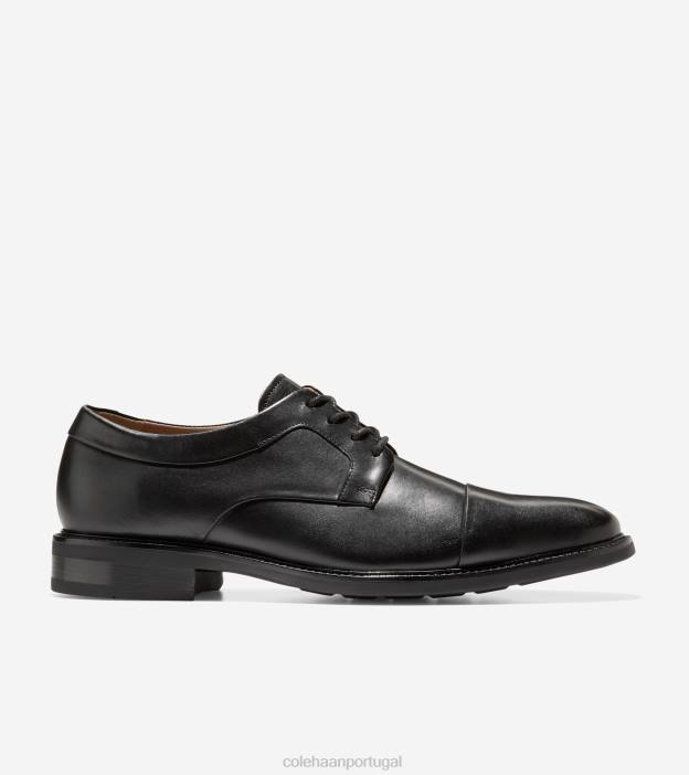 preto calçados 8Z8F399 homens Cole Haan warren cap toe oxford - Image 7