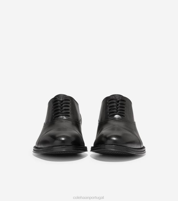 preto calçados 8Z8F400 homens Cole Haan clássicos modernos cap toe oxford - Image 2