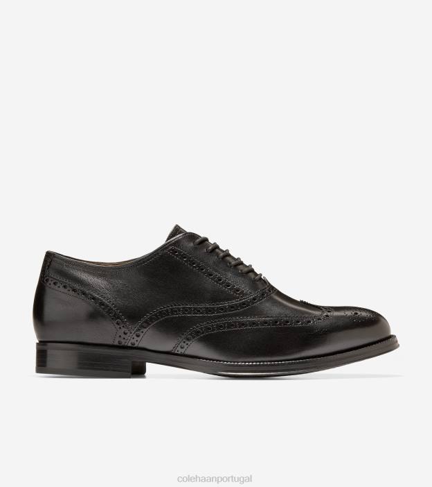 preto calçados 8Z8F430 homens Cole Haan clássicos modernos wingtip oxford - Image 1