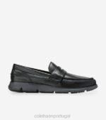 preto calçados 8Z8F453 homens Cole Haan 4. mocassim zerogrand