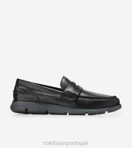 preto calçados 8Z8F453 homens Cole Haan 4. mocassim zerogrand