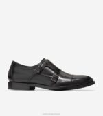preto calçados 8Z8F473 homens Cole Haan Harrison Monkstrap