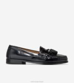 preto calçados 8Z8F476 homens Cole Haan mocassim de borla