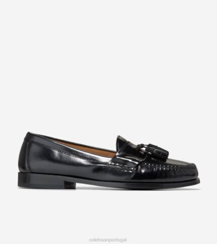 preto calçados 8Z8F476 homens Cole Haan mocassim de borla