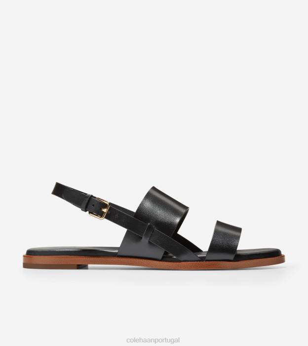 preto_calcados_8z8f79_mulheres_cole_haan_sandalia_flat_flynn.jpg preto calçados 8Z8F79 mulheres Cole Haan sandália flat flynn - Image 1
