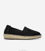 preto calçados 8Z8F88 mulheres Cole Haan espadrille cloudfeel