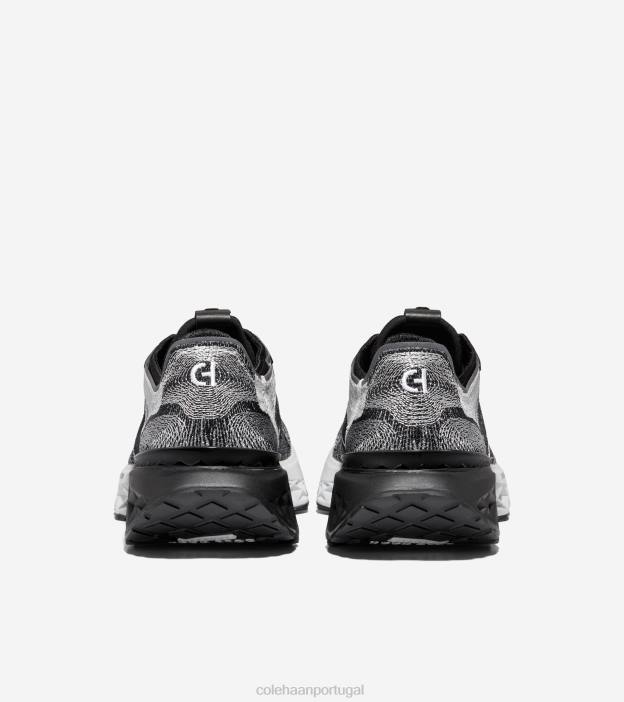 preto-cinza risca de giz-óptico branco calçados 8Z8F462 homens Cole Haan 5. tênis de corrida zerogrand embrostitch - Image 3