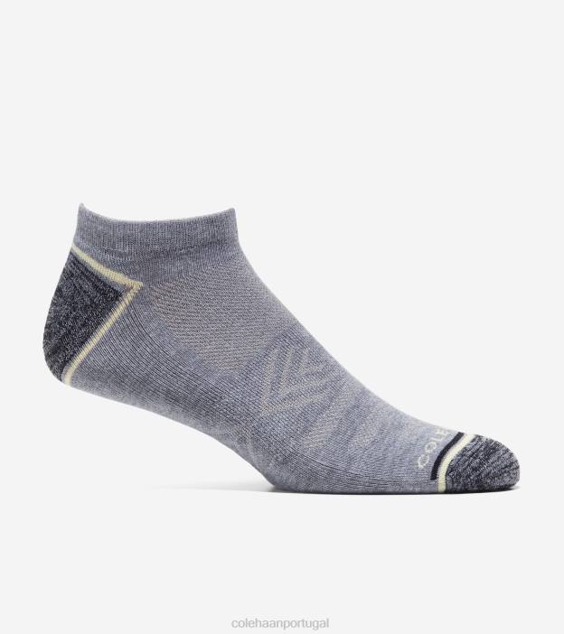 preto sortido acessórios 8Z8F609 homens Cole Haan Pacote com 3 meias de performance que não aparecem - Image 2