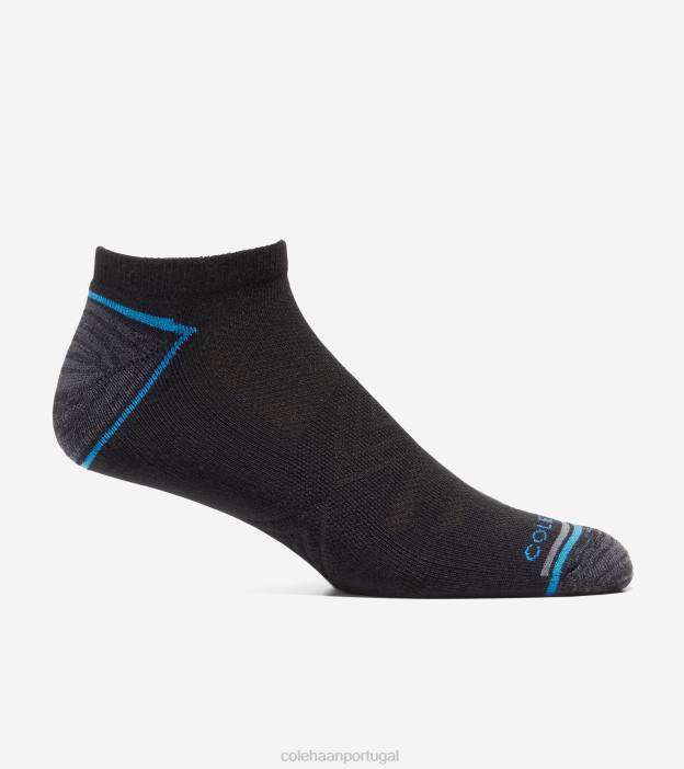 preto sortido acessórios 8Z8F609 homens Cole Haan Pacote com 3 meias de performance que não aparecem - Image 4