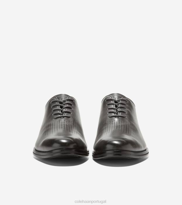 risca de giz cinza calçados 8Z8F423 homens Cole Haan Washington Grand Laser Wingtip Oxford - Image 2
