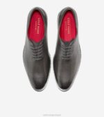 risca de giz cinza calçados 8Z8F423 homens Cole Haan Washington Grand Laser Wingtip Oxford - Image 4