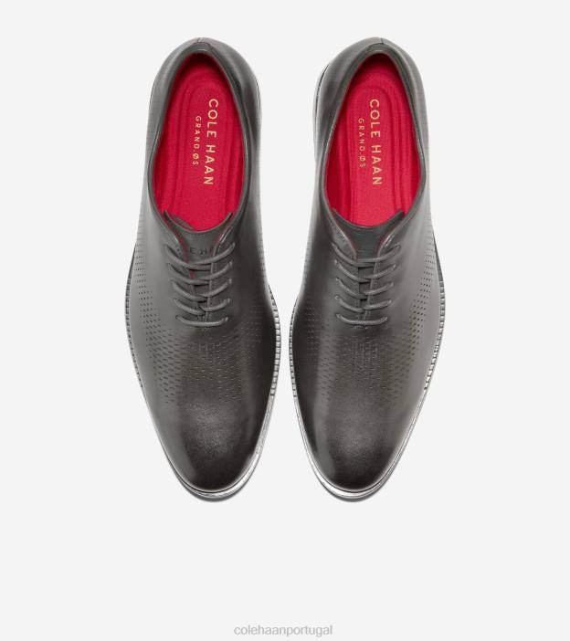 risca de giz cinza calçados 8Z8F423 homens Cole Haan Washington Grand Laser Wingtip Oxford - Image 4