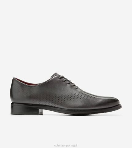 risca de giz cinza calçados 8Z8F423 homens Cole Haan Washington Grand Laser Wingtip Oxford