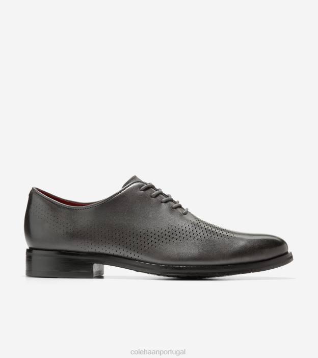 risca de giz cinza calçados 8Z8F423 homens Cole Haan Washington Grand Laser Wingtip Oxford - Image 1