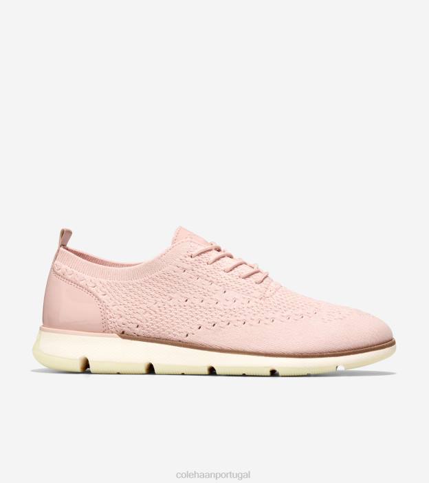rose smoke tricotado em marfim calçados 8Z8F104 mulheres Cole Haan 4.zerogrand oxford - Image 1