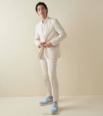 seersucker sino azul calçados 8Z8F288 homens Cole Haan originalgrand remasterizado longwing oxford - Image 2