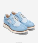 seersucker sino azul calçados 8Z8F288 homens Cole Haan originalgrand remasterizado longwing oxford - Image 6