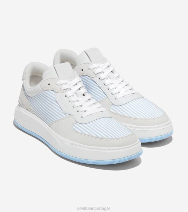 seersucker sino azul calçados 8Z8F308 homens Cole Haan tênis crossover grandpro - Image 5