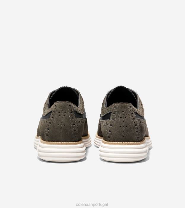 silenciosa tempestade-negro-marfim calçados 8Z8F327 homens Cole Haan originalgrand remasterizado longwing oxford - Image 3