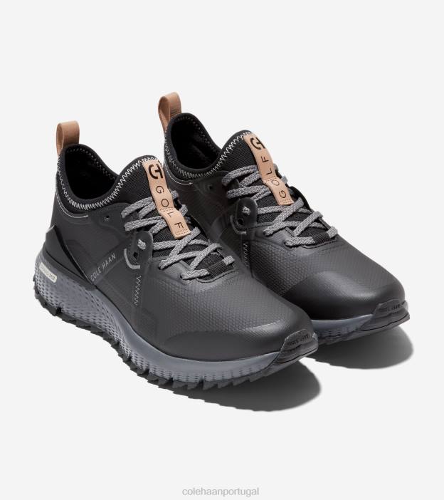 sombra preta silenciosa calçados 8Z8F413 homens Cole Haan sapato de golfe superação zerogrand - Image 5