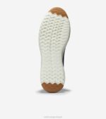tecido estampado índigo-mesquite couro-marfim calçados 8Z8F148 mulheres Cole Haan tênis grandpro - Image 6