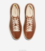 tecido pecan-óptico branco calçados 8Z8F25 mulheres Cole Haan tênis grandpro topspin - Image 4