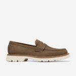trufa nubuck-garça calçados 8Z8F377 homens Cole Haan penny loafer clássico americano