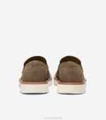 trufa nubuck-garça calçados 8Z8F377 homens Cole Haan penny loafer clássico americano - Image 4