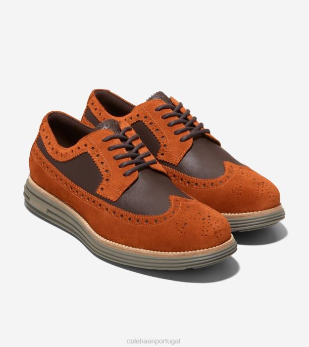 vermelho marrom-escuro chocolate-azeitona profunda calçados 8Z8F325 homens Cole Haan originalgrand remasterizado longwing oxford - Image 6